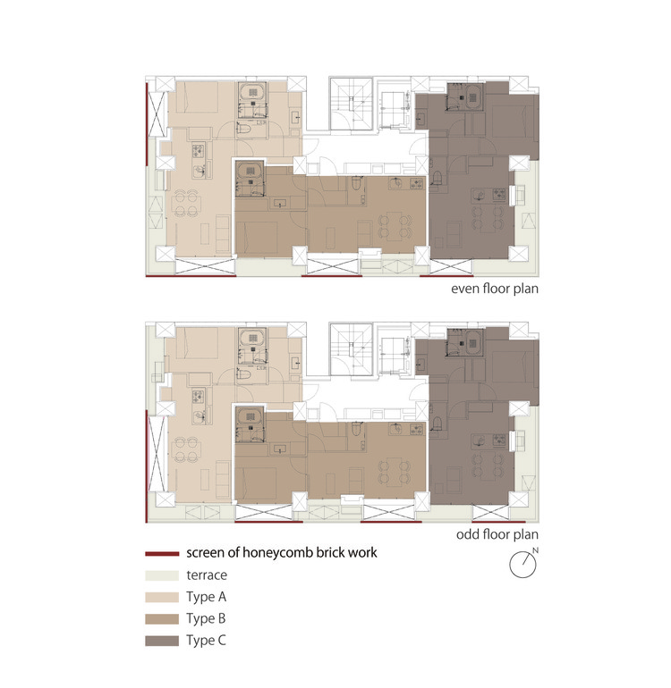 Akasaka Brick Residence / KINO architects - Image 13 of 17