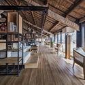 Brick Kiln Folk Inn & Museum - Interior Design / H DESIGN - Cultural Center, Deck, Beam, Facade, Bench