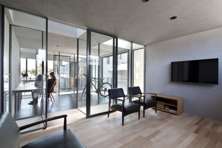 Home for Three Households / Fujiwaramuro Architects - Sofa, Chair, Windows