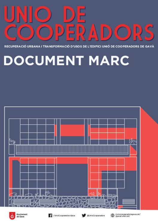 Documento Marco del proceso participativo #CooperaGavà. Image © Paisaje Transversal