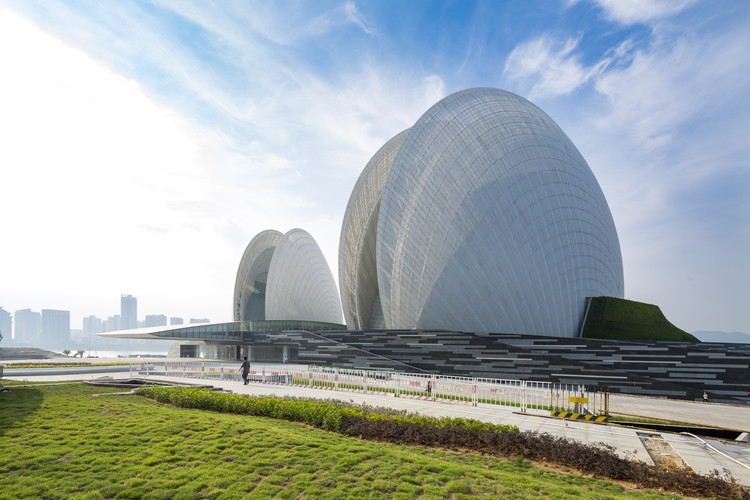 (Não concluído) Ópera de Zhuhai / China Reconstruct - Mais Imagens