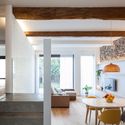 Carpet House / Arnau Vergés Tejero - Houses Interiors, Kitchen, Beam, Door, Table, Countertop, Chair