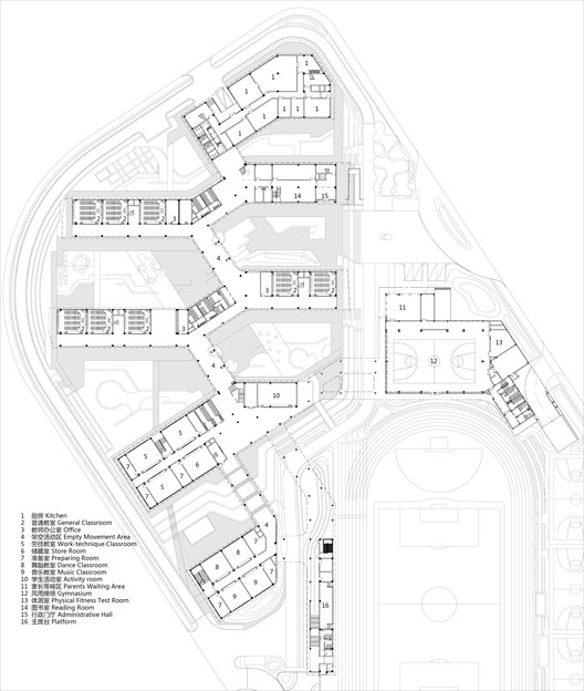 Escuela Primaria Hangzhou Gudun Road / GLA Escuela Primaria Hangzhou Gudun Road / GLA - Imagen 24 de 32