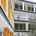 Hangzhou Gudun Road Primary School / GLA - High School, Courtyard, Facade, Door