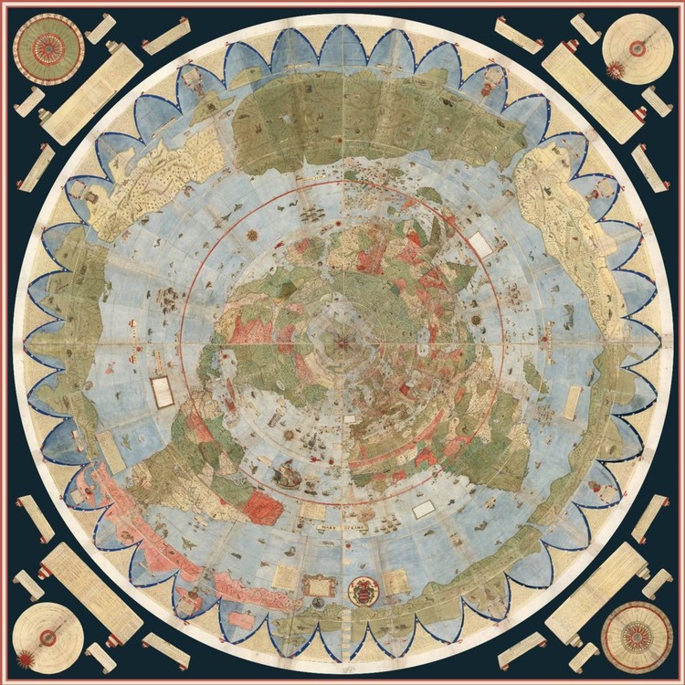 World’s Largest 16th-Century Map Digitally Re-Assembled at Stanford University - Featured Image