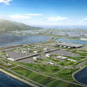 RSHP and Aedas Unveil Boundary Crossing Building for World's Longest Motorway Bridge in China - Image 1 of 4