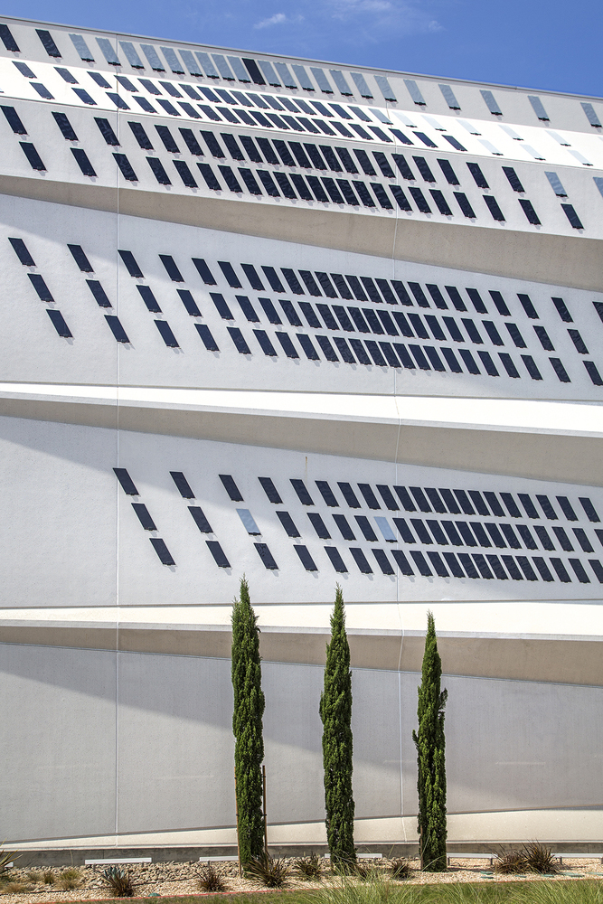 Gallery of This EPaper Tile Facade Is Inspired by the WW1 Military