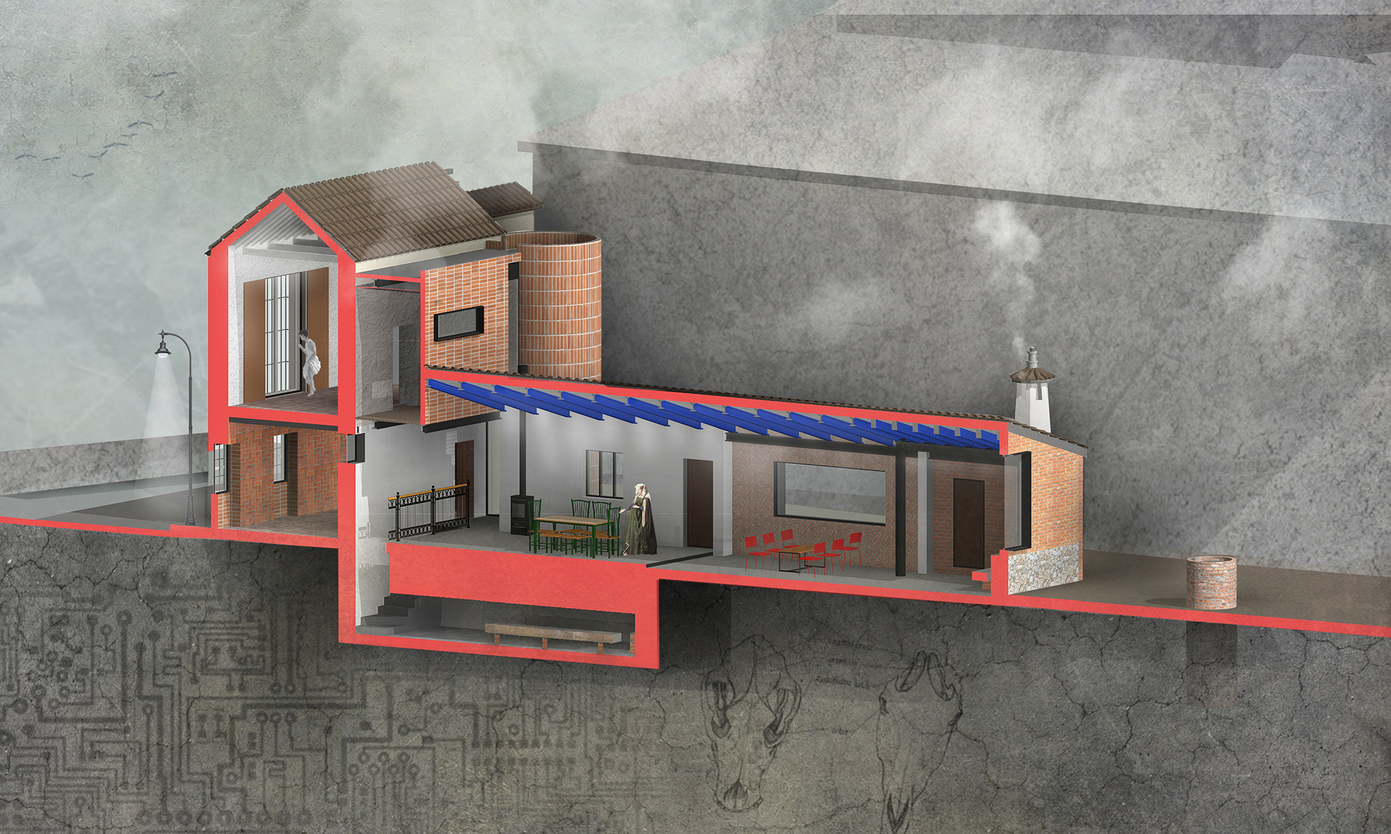 Former Haystack Refurbishment Ooiio Arquitectura Archdaily