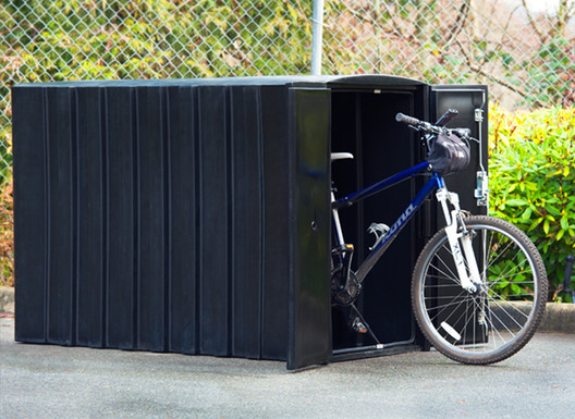 Bike Lockers | Reliance Foundry. Image Courtesy of Reliance Foundry