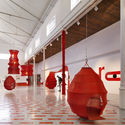 Experiment in Red - Playful Landscapes / Paschetta Cavallero Arquitectos - Interpretation Center