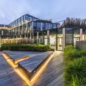 Office Building in Za bramką Street/ Ultra Architects - Facade, Garden, Courtyard