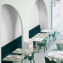 The Budapest Café  / Biasol - Coffee Shop, Arch, Table, Chair