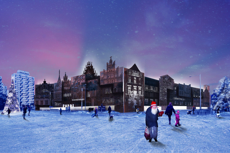 Mirrored Shopping Mall Proposal Wins 2017 "Unbelievable Challenge" - Image 6 of 6