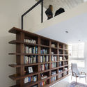 schoolhouse / eklund_terbeek - Apartment Interiors, Stairs, Beam, Handrail, Chair