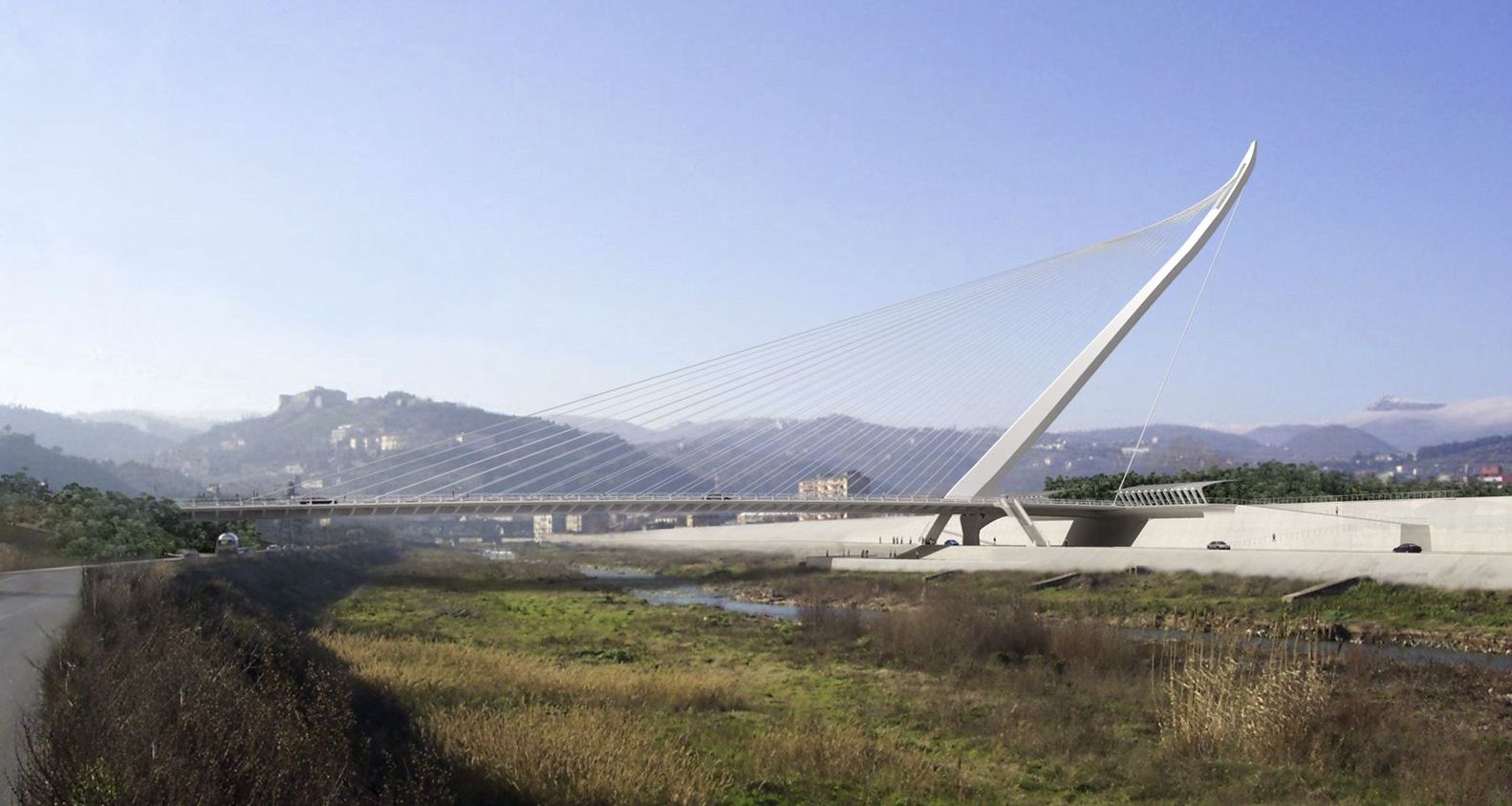 Galeria De Nova Ponte Estaiada Projetada Por Santiago Calatrava Galeria De Nova Ponte Estaiada Projetada Por Santiago Calatrava