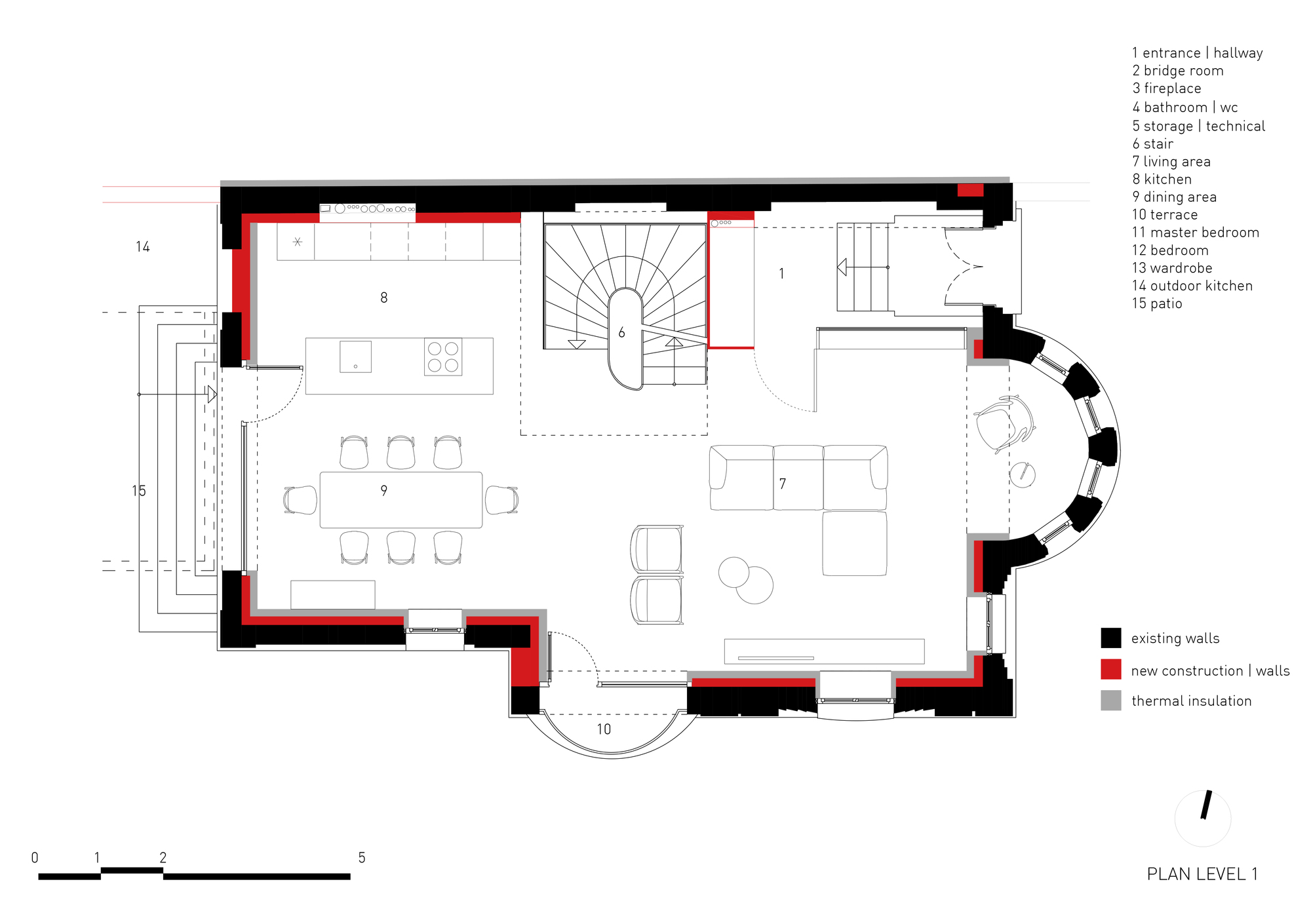 Gallery Of White Concrete Old House I O Architects 28 Gallery Of White Concrete Old House I, Old House Plans