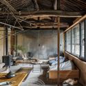 Studio Cottage / Christian Taeubert + Sun Min - Interior Photography, House Interiors, Beam, Table, Chair