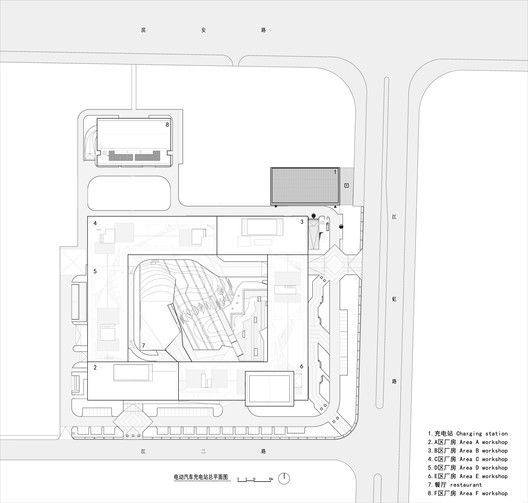Estação de Recarga de Veículos Elétricos Hangzhou Inventronics / GLA - Imagem 14 de 27