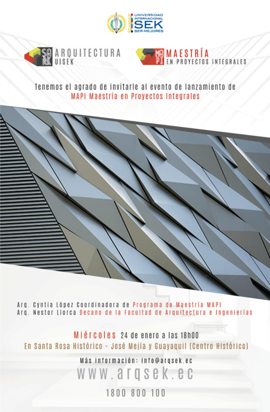 Maestría en proyectos integrales Quito Uisek, Updesign arte.ec