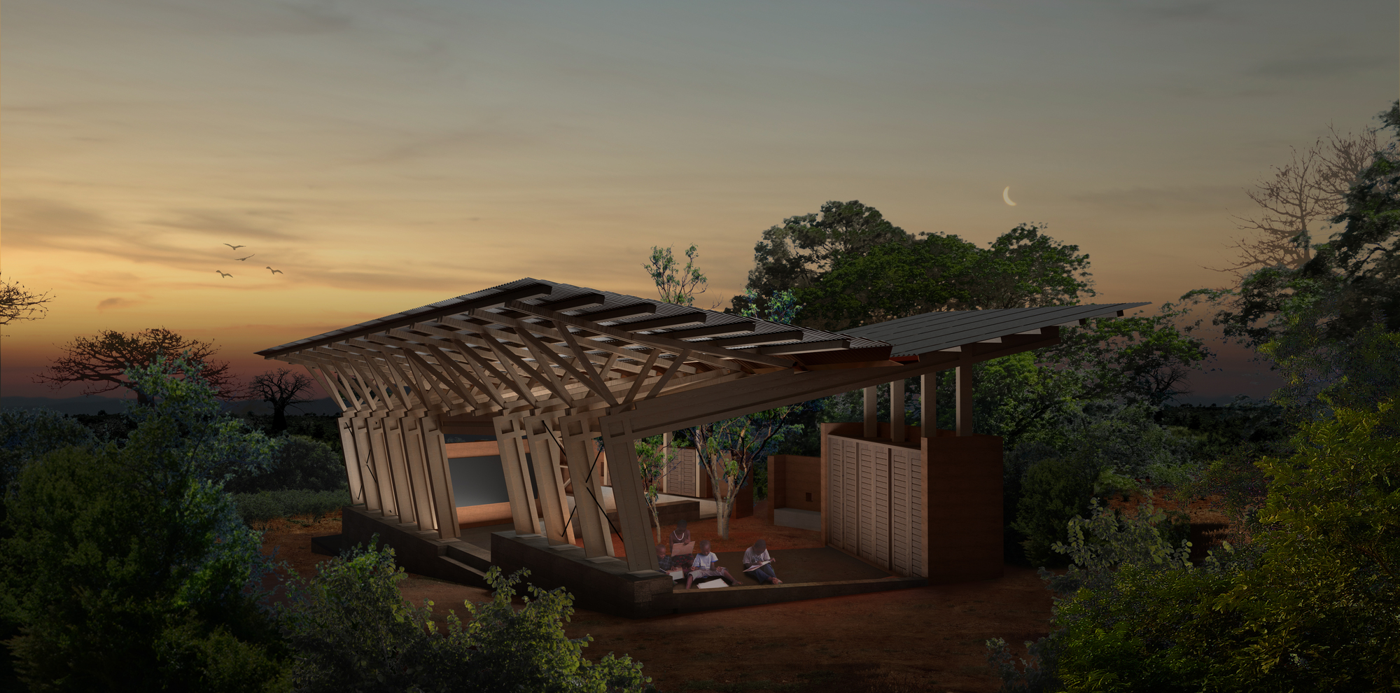 Gallery Of Eco Moyo Education Centre Classroom And Library The Scarcity And Creativity Studio 18