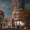 MVRDV presentan su diseño para una torre de uso mixto en Polonia - Image 1 of 4