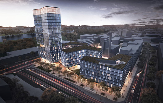 Zechner & Zechner crea un complejo de usos mixtos junto al ícono modernista de Peter Behrens - Imagen 5 de 9