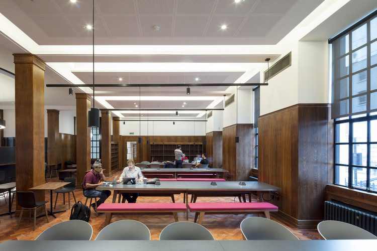 London Business School, The Sammy Ofer Centre / Sheppard Robson - Table