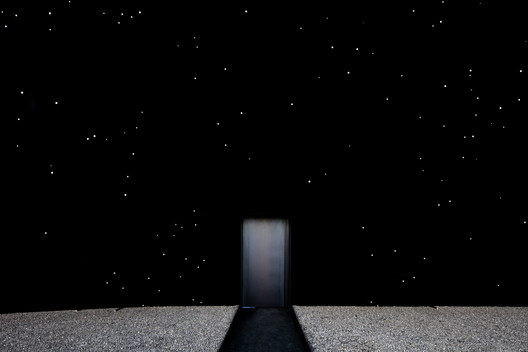Asif Khan Unveils 'Darkest Building on Earth' For Winter Olympics Pavilion