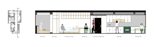 71sqm. Apartment Renovation / Xue Jin Architecture Network - Image 15 of 17