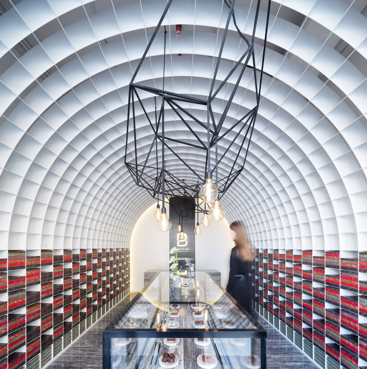 Bean to Bar Chocolatier / Studio Toggle - Store, Arch, Beam, Lighting, Chair