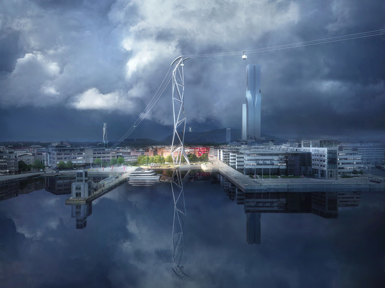 UNStudio Selected to Design New Cable Car in Gothenburg - Image 10 of 12