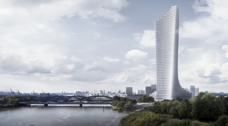 David Chipperfield Architects han sido seleccionados para diseñar la torre más alta de Hamburgo - Más Imágenes