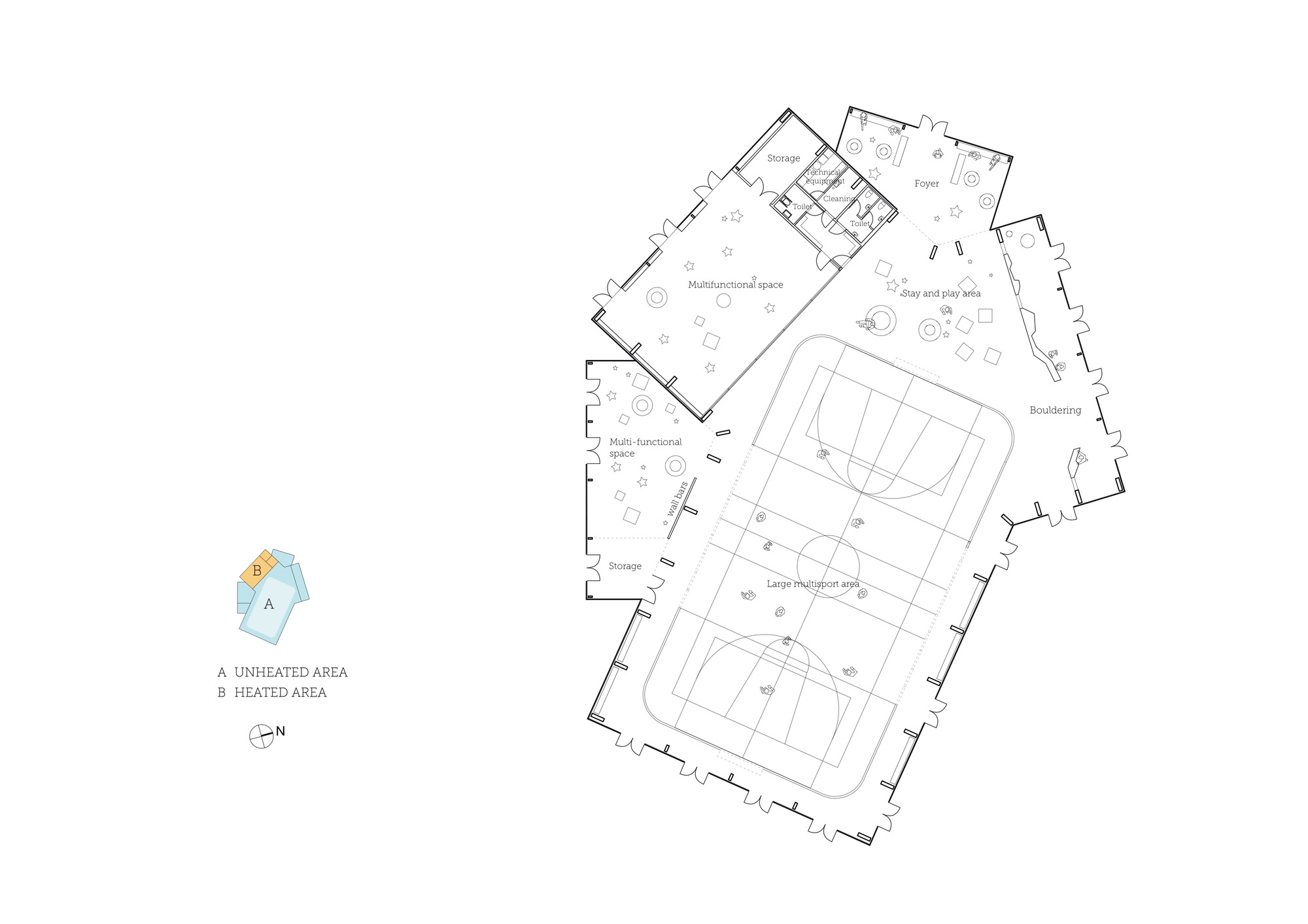 Gallery of MultiPurpose Sports Facility in Ørestad City / NORD