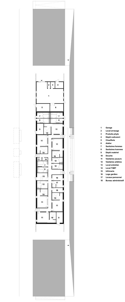 Plaine Des Sports / OLGGA Architects + Atelier CAMBIUM Plaine Des Sports / OLGGA Architects + Atelier CAMBIUM - Image 39 of 40