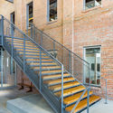 HNI Corporate Headquarters / Neumann Monson Architects - Refurbishment, Stairs, Door, Facade, Handrail, Fence