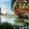 DFA Unveil Speculative Proposal for a Mixed-Use District on New York's Pier 40 - Imagen 1 de 4