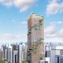 日本东京计划于2041年建成超高层木结构建筑 - Image 1 of 4
