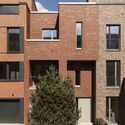 Townhouses Finkenau / Tchoban Voss Architekten - Houses, Courtyard, Facade, Door