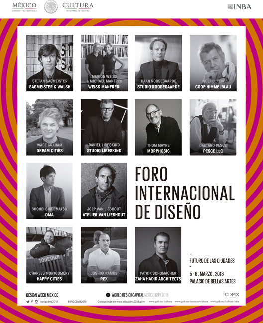 World Design Capital CDMX 2018: International Design Forum - Image 1 of 1