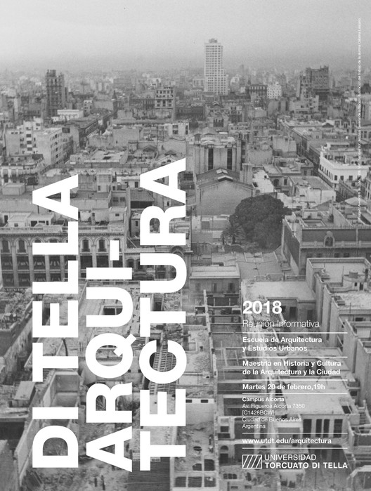 Reunión Informativa sobre Maestría en Historia y Cultura de la Arquitectura y la Ciudad