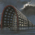 Sergei Tchoban (commended, Hand-Drawn category): The fallen monument. Image Courtesy of Sir John Soane's Museum