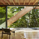 Bridge House / LLAMA urban design - Wood, Beam, Forest