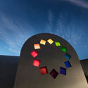 Colored Windows in Ellsworth Kelly's Last Artwork Add Dramatic Lighting to a Secluded Space - Image 4 of 9