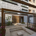 Gheisizadeh Residential Apartment / ASHARI Architects - Apartments, Garden, Facade, Door, Beam, Stairs