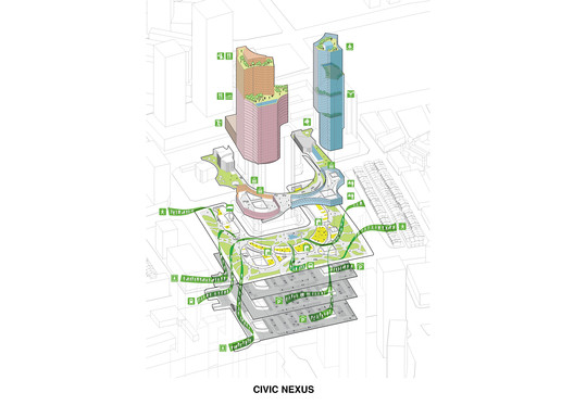 Torres Gemelas DUO / Büro Ole Scheeren - Imagen 9 de 10
