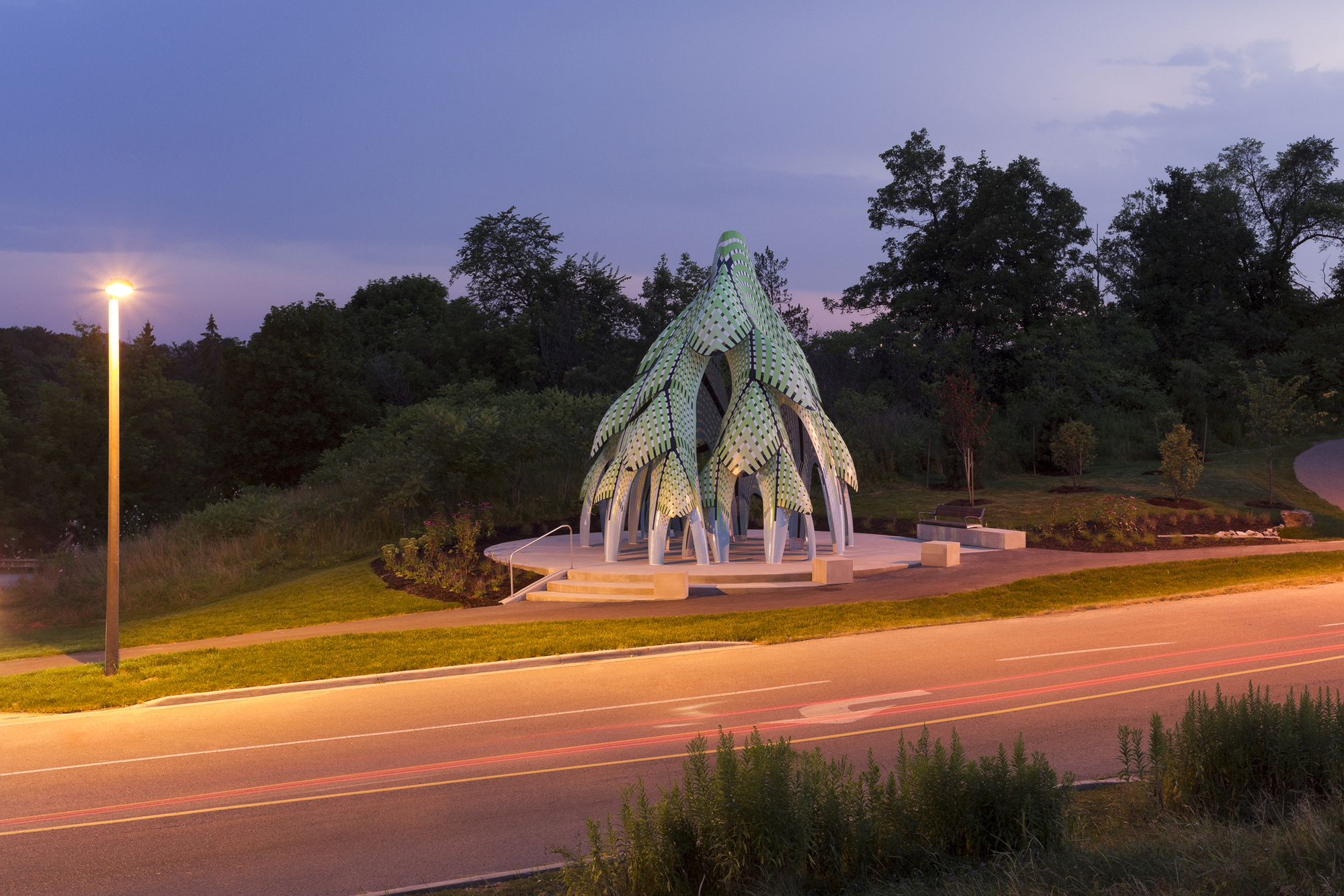 Gallery of Pine Sanctuary / MARC FORNES / THEVERYMANY - 13