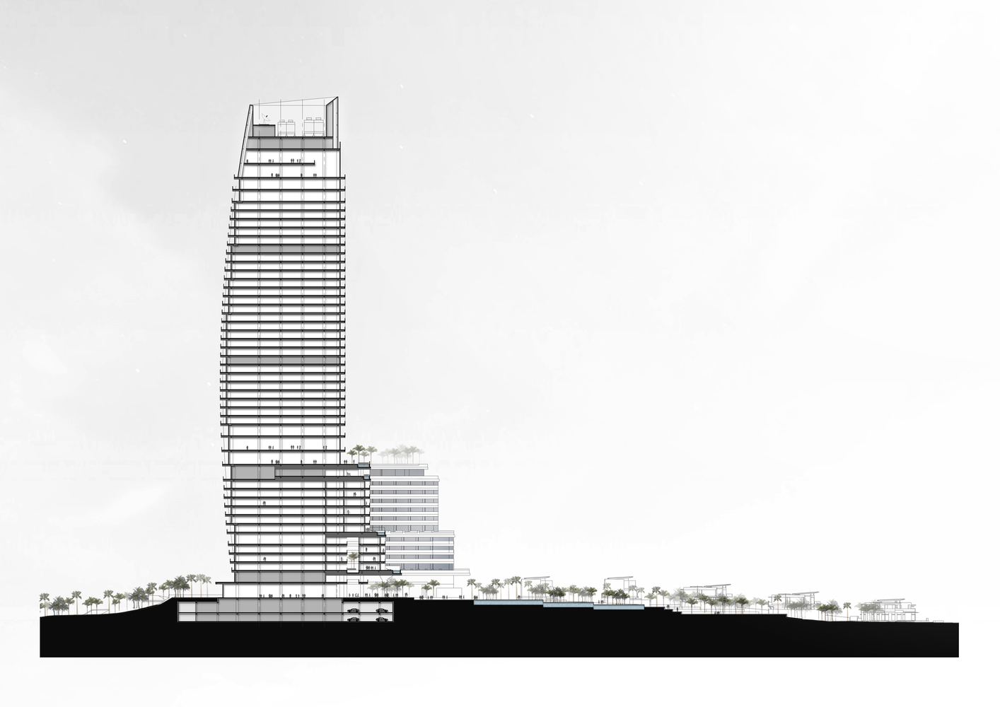 三亚瑰丽酒店和三亚论坛 / Goettsch Partners - 17 的图像 18