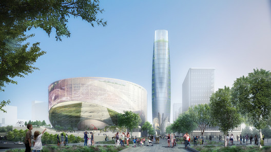 SOM Selected to Design Green Masterplan for Eastern Paris SOM Selected to Design Green Masterplan for Eastern Paris - Image 1 of 3