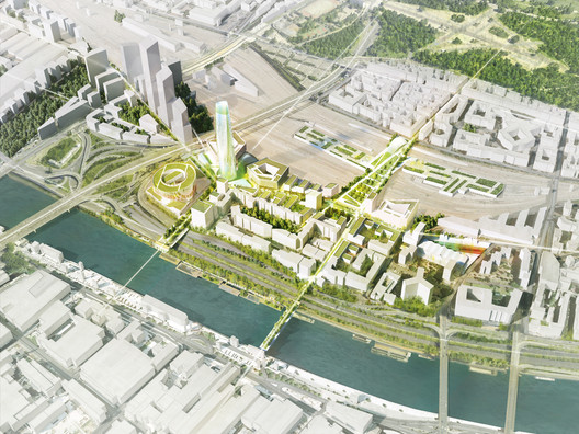 SOM Selected to Design Green Masterplan for Eastern Paris SOM Selected to Design Green Masterplan for Eastern Paris - Image 2 of 3