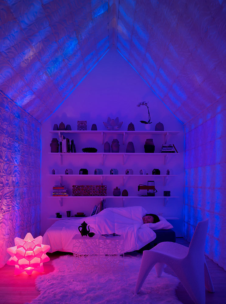 Gallery Of Backyard Cabin Experiments With 3d Printed Tiles As A